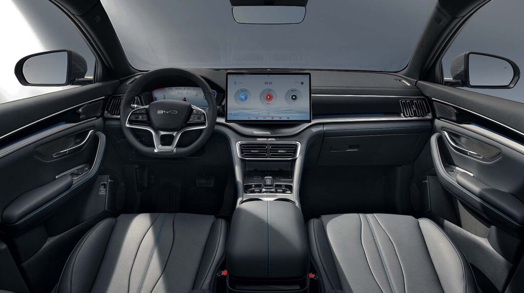 SUV BYD Seal U DM-i Interieur MAROC
